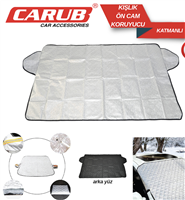 KISLIK AYNA KULAKLI OTO ÖN CAM KORUYUCU 260*116 cm 1